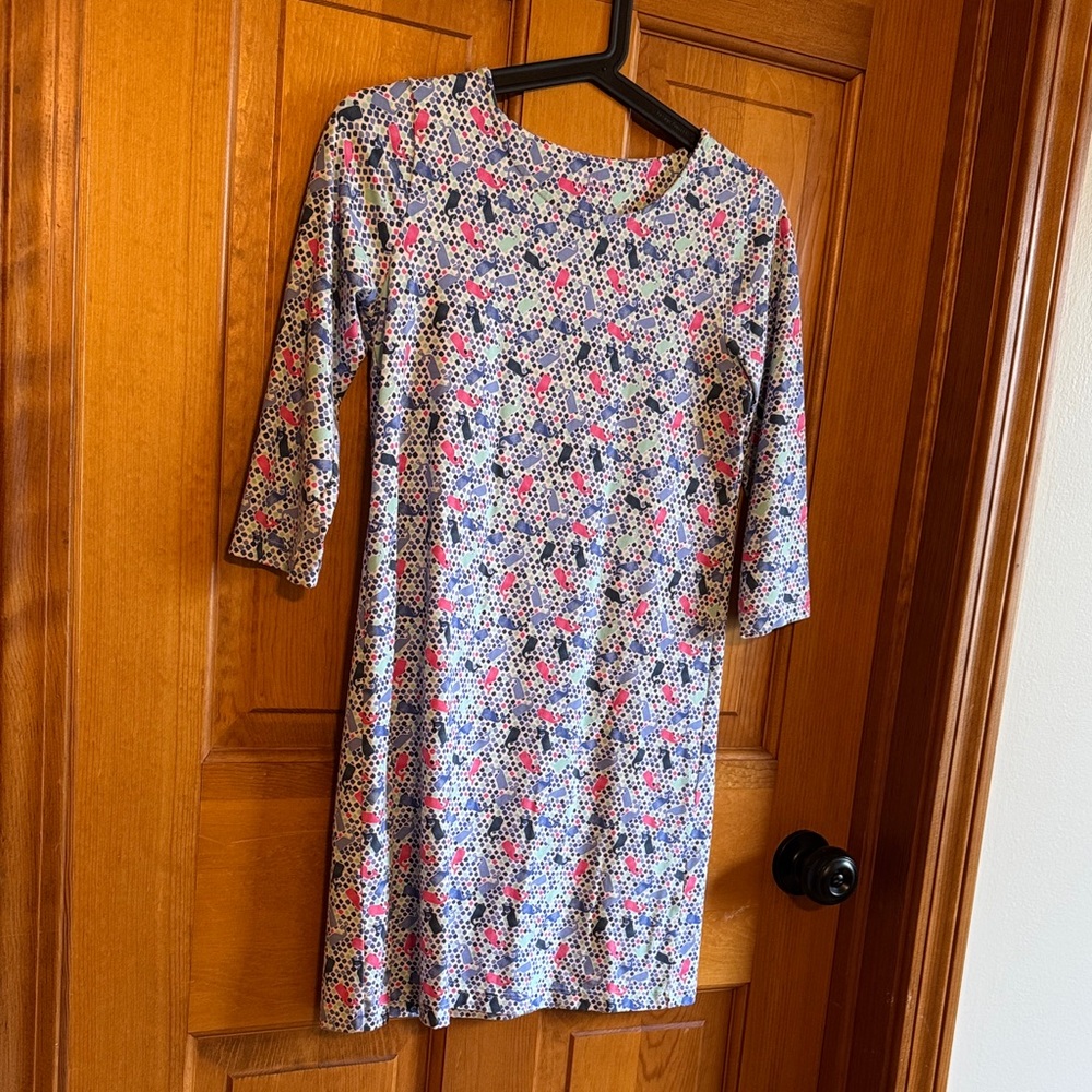 Vineyard Vines Whale Dress - Blue and Pink